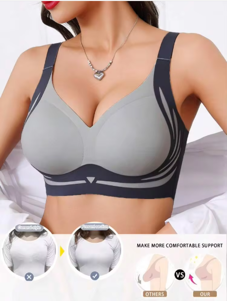 Anti Sagging Sports Bra With High Support