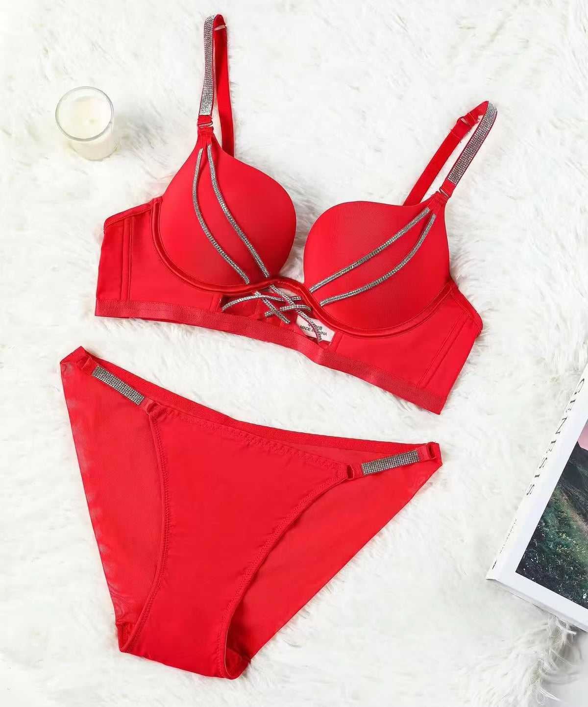Elegant Push-Up Bra &amp; Panty Set