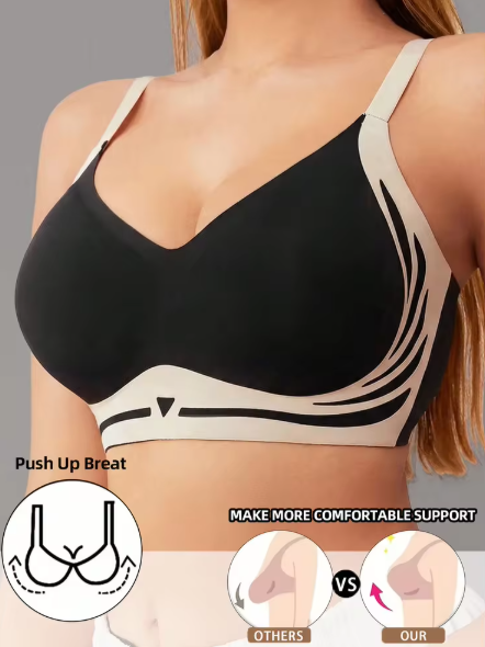 Anti Sagging Sports Bra With High Support
