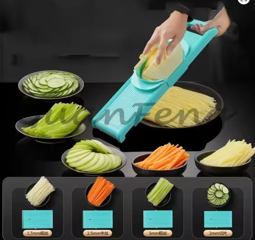 Multifunctional 5-Blade Vegetable Cutter &amp; Grater |  Kitchen Tool