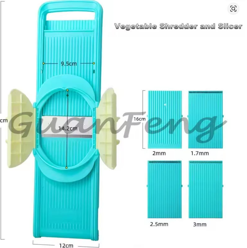 Multifunctional 5-Blade Vegetable Cutter &amp; Grater |  Kitchen Tool