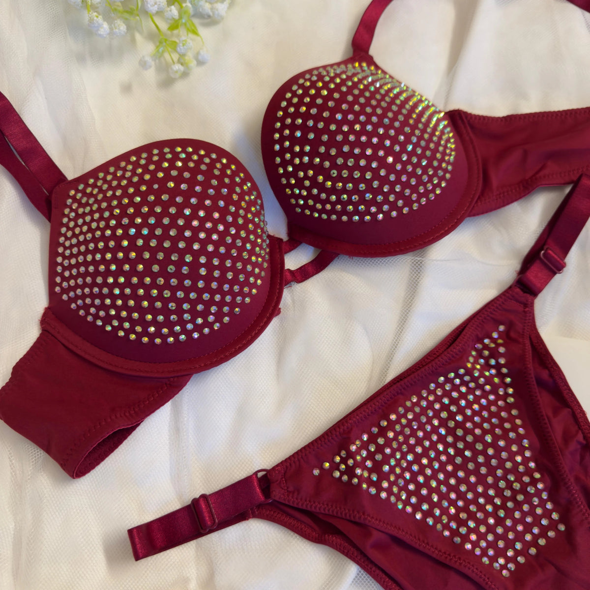 Beaded VS Bra Set(Premium)